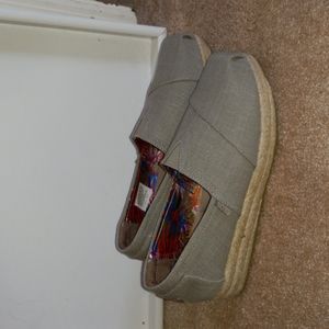 Women's sz 8.5 Bob's tan espidril